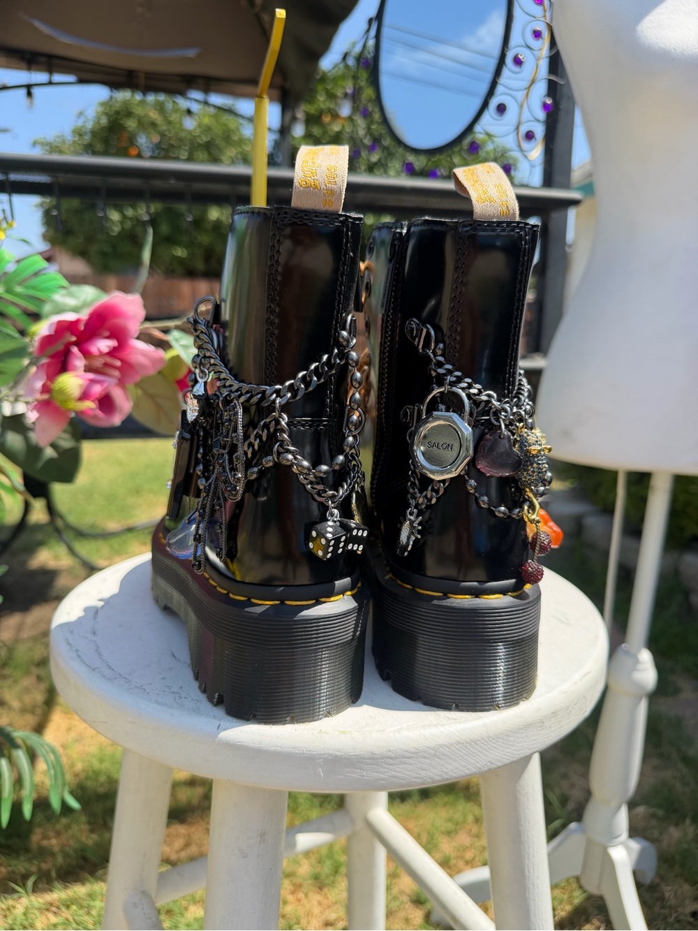 VEGAN JADON BOOT MARC JACOBS PLATFORMS - Picture 7 of 8